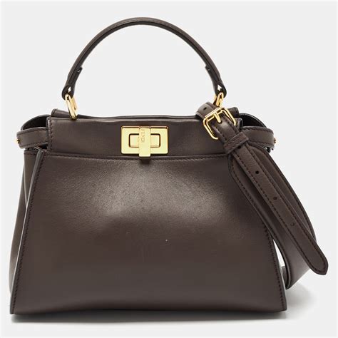 fendi peekaboo bag small|fendi peekaboo price euro.